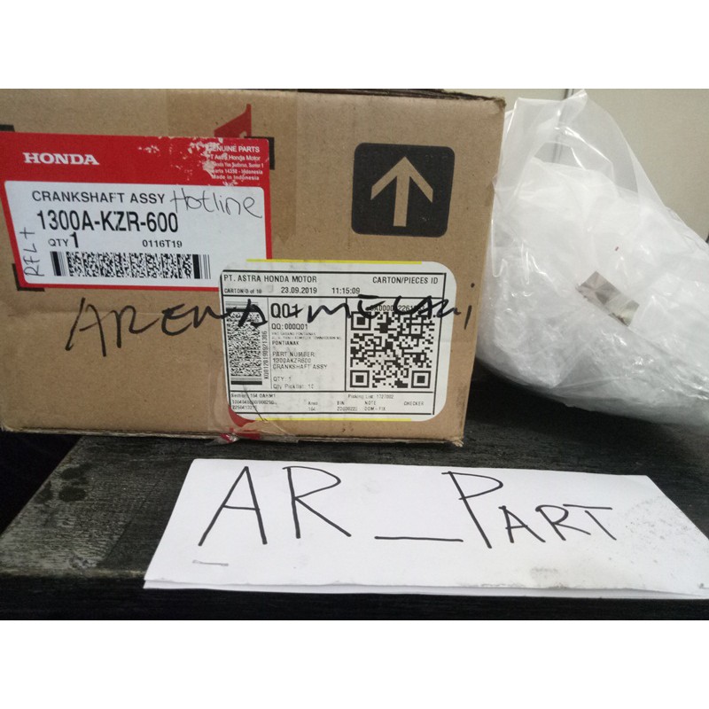 CRANKSHAFT KRUK AS VARIO 125 TECHNO 1300A-KZR-600