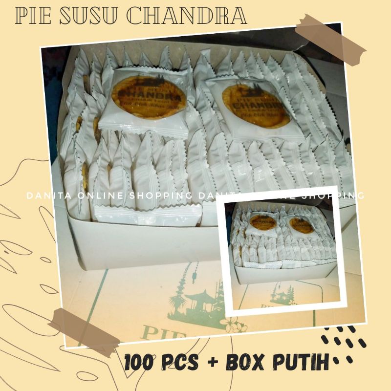 [DANITA] PIE SUSU CHANDRA 100PCS / 2BOX