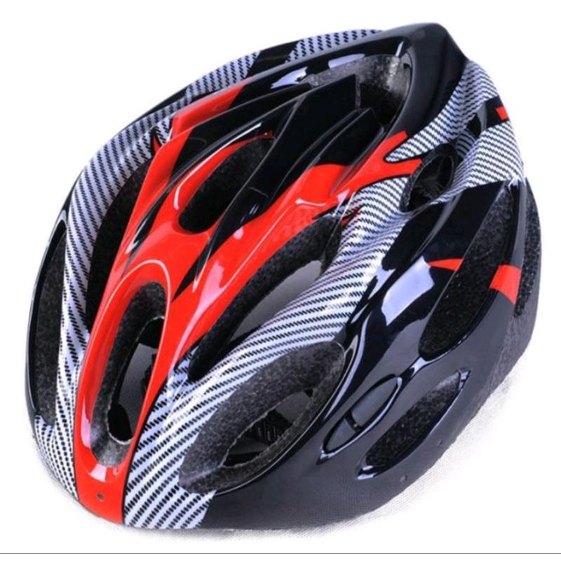 HELM SEPEDA HELMET SEPEDA BYCYCLE HELMET WITH EPS FOAM PVC