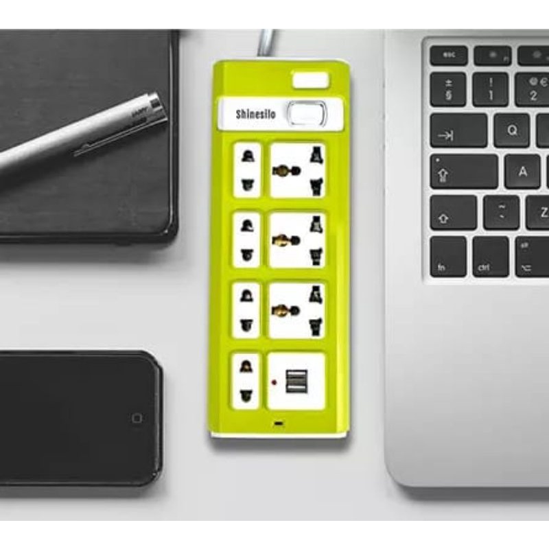 Power Strip usb. 7plug &amp; 2port usb/stop kontak multi fungsi. kabel 3meter