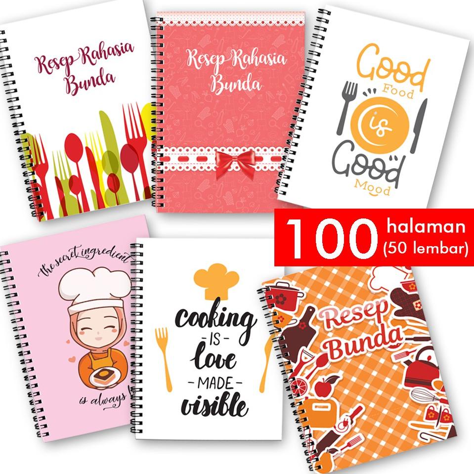 

<P-OVE) <☼) Notebook Buku Catatan Resep Masakan <berkualitas)