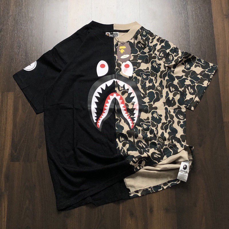 KAOS BAPE - CAMO | TSHRIT A BATHING APE MIROR 1:1 ORGINAL