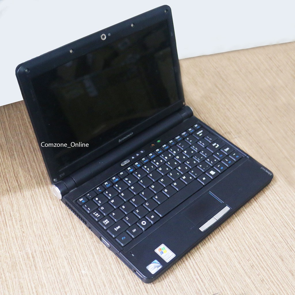 Laptop Netbook Bekas Lenovo Ideapad S10 2GB 160GB Camera nb443