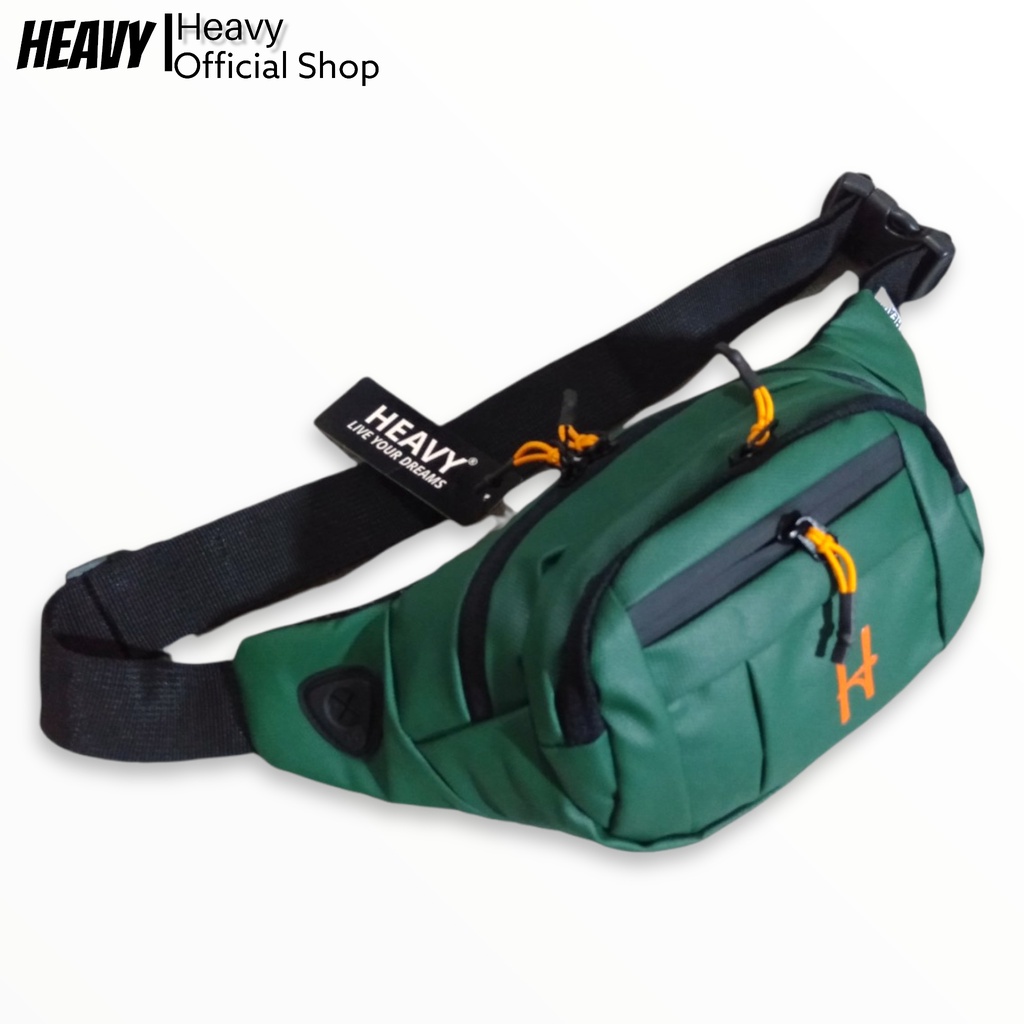 Waistbag Heavy Waterproof - Tas Pria - Tas Pinggang Pria Heavy Tahan Air