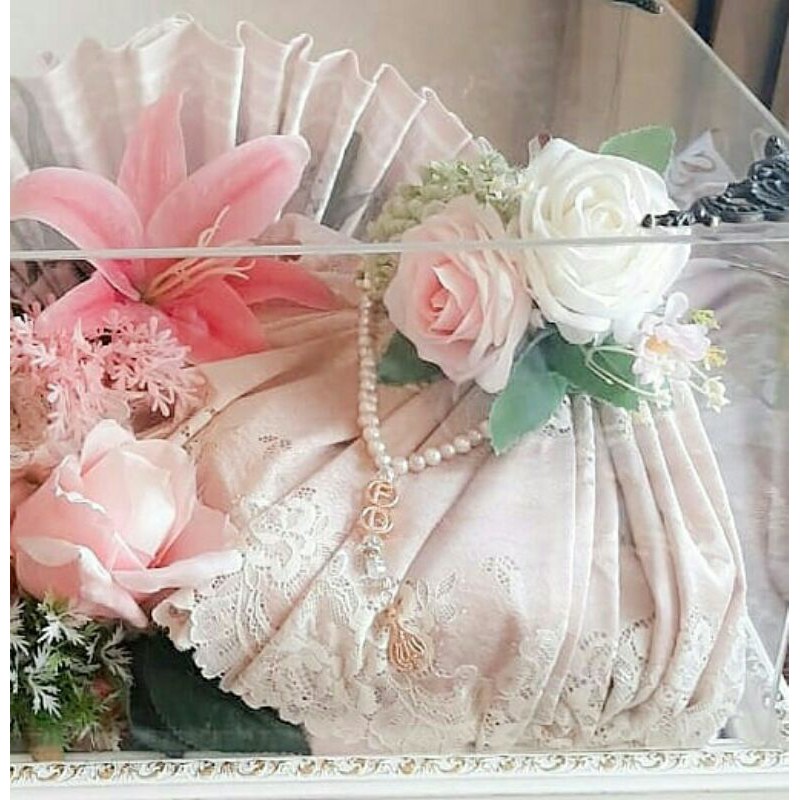 Tasbih Mutiara Air Tawar Inisial huruf 99 biji