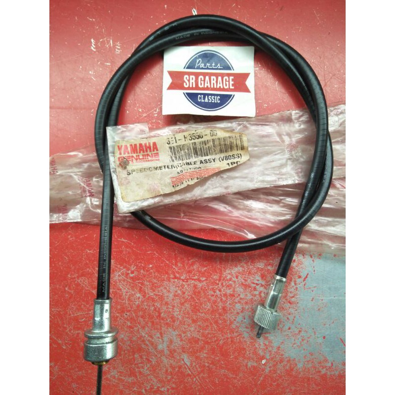kabel spidometer yamaha v80 v80 superdeluxe tsk original