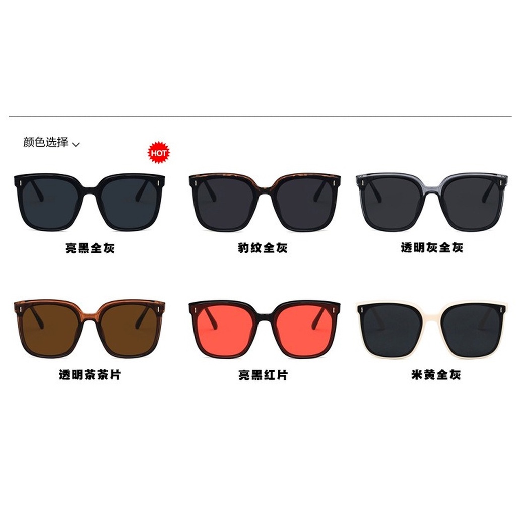 (YUZHU) TERSEDIA &amp; COD Kacamata Hitam Wanita Korean Fashion Gaya Kacamata Aksesoris Collection Sunglasses for Women