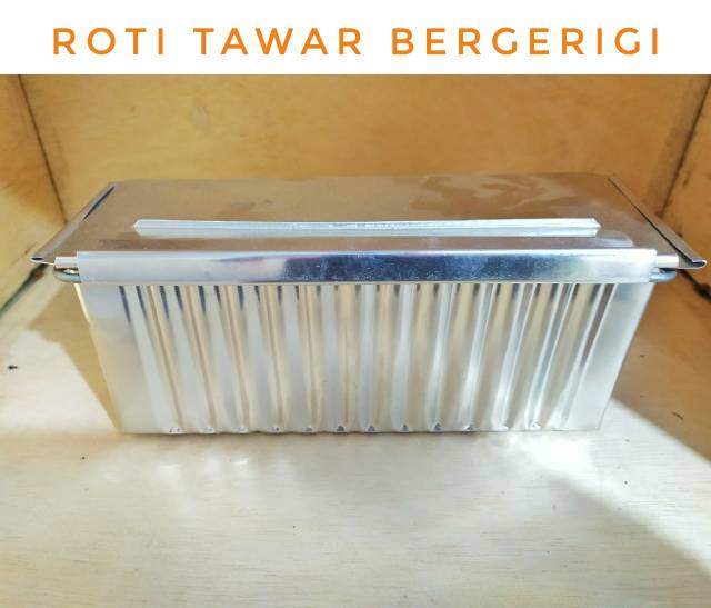 Loyang roti tawar bandung bahan alumunium 20x8x8 cm