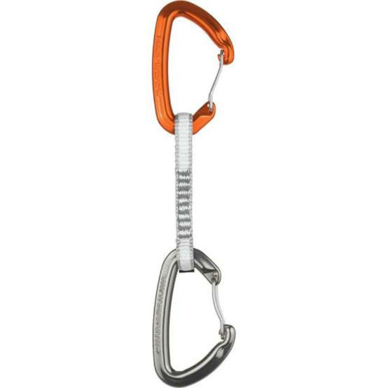 Runner quickdraw madrock carabiner double alloy alumunium rock climbing wall safety rescue sar