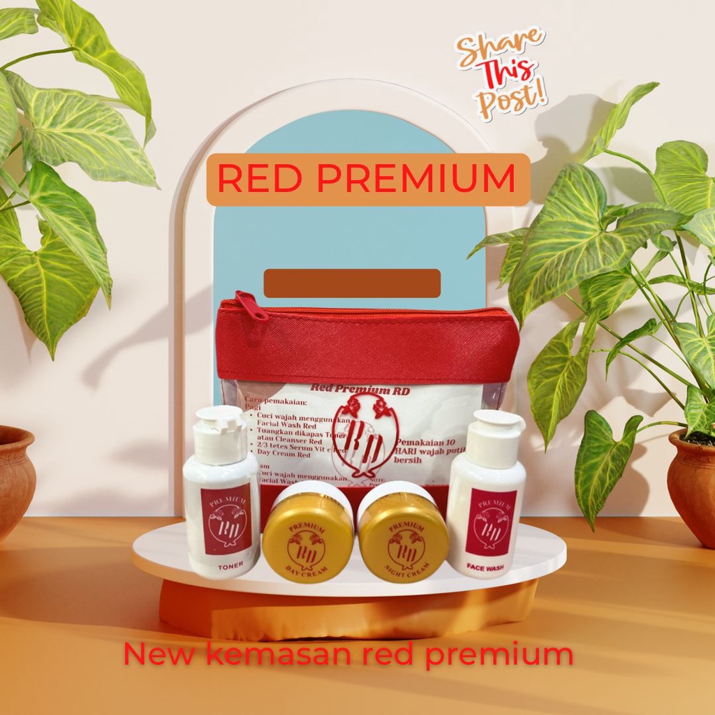 Cream RD CV HJ Arni Red Premium Kemasan Baru