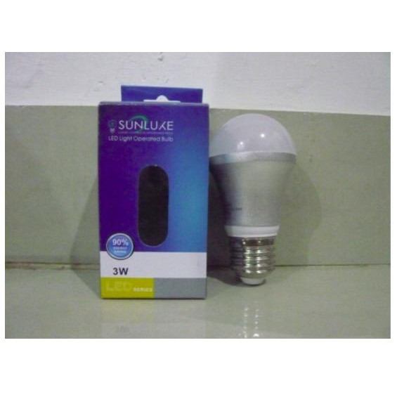 Lampu Bohlam LED BULB Sensor Cahaya 3 Watt