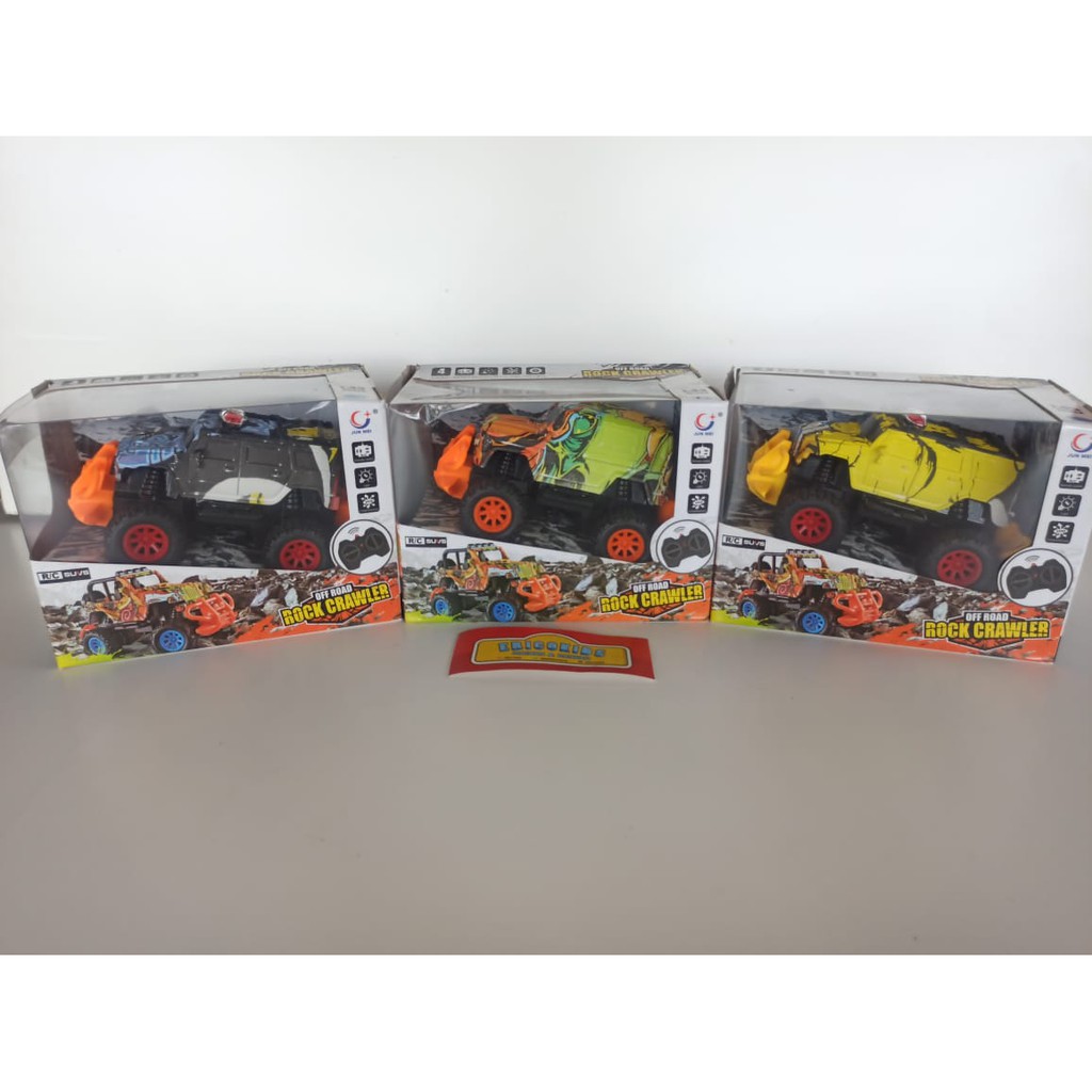 OFF ROAD ROCK CRAWLER/ MOBIL RC MURAH / MOBIL RC FREE BATERAI