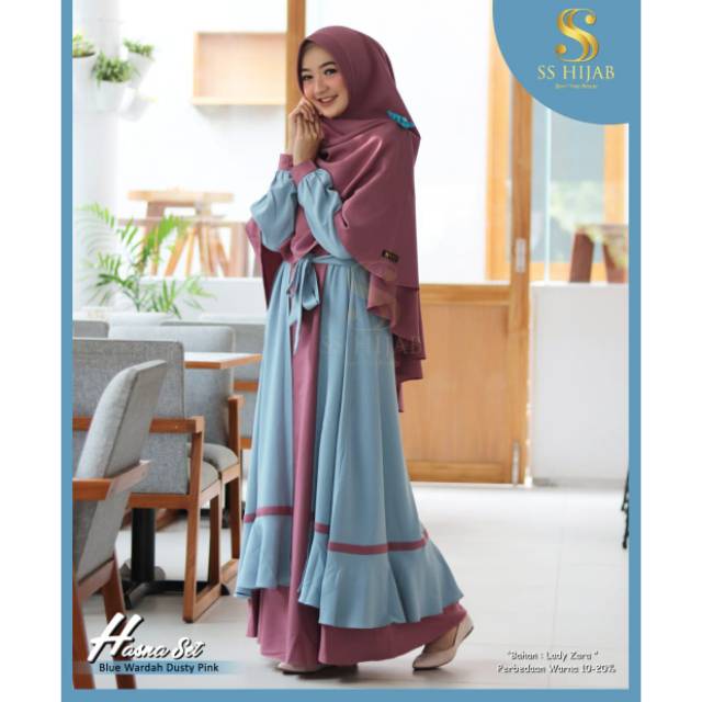 Hasna Gamis Set by SS Hijab