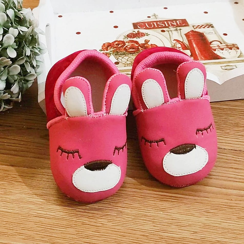 Klik Mds Sepatu Anak Bayi Perempuan Sleepy Cat Ukuran 2-3-4-5 Usia 0-12 Bulan