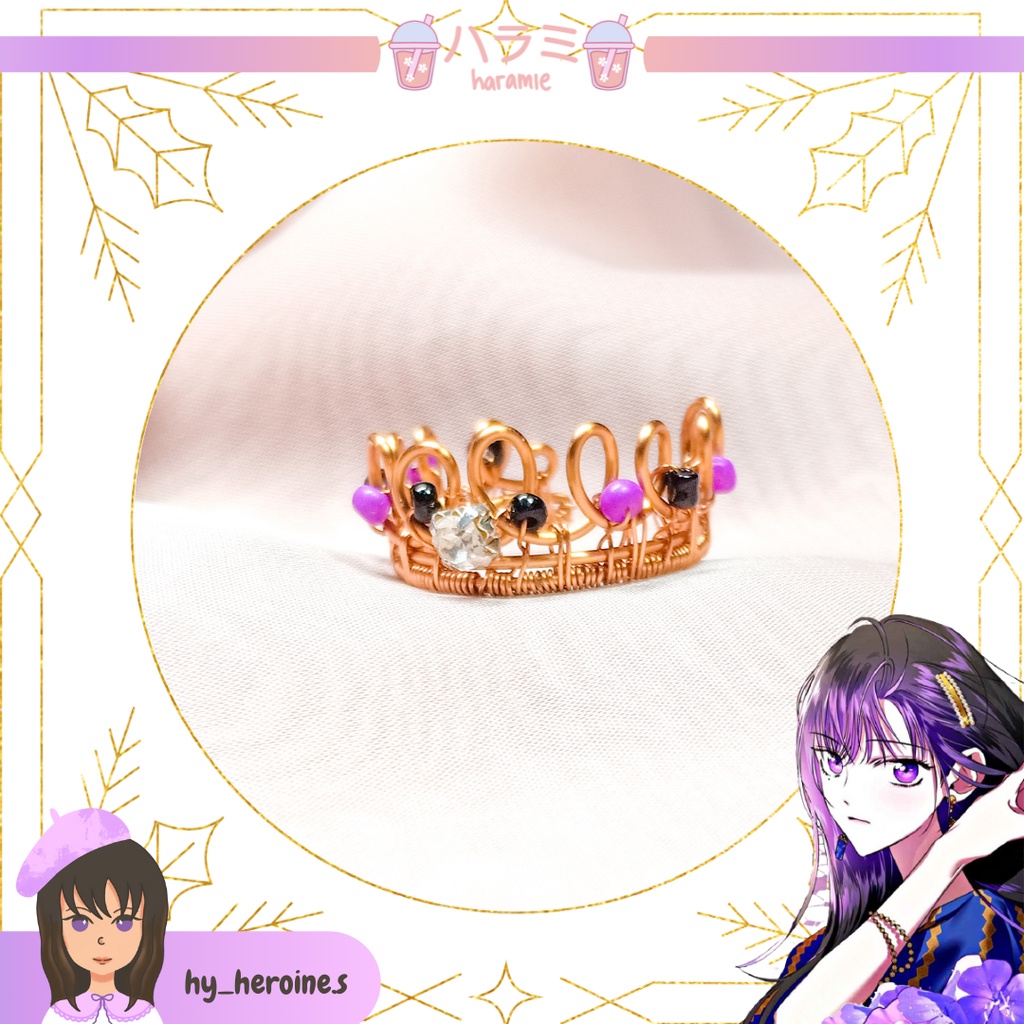 Heroine.s | A01 Haramie |  Medeia I Wanna be U | Manhwa | Wire copper ring | cincin kawat tembaga