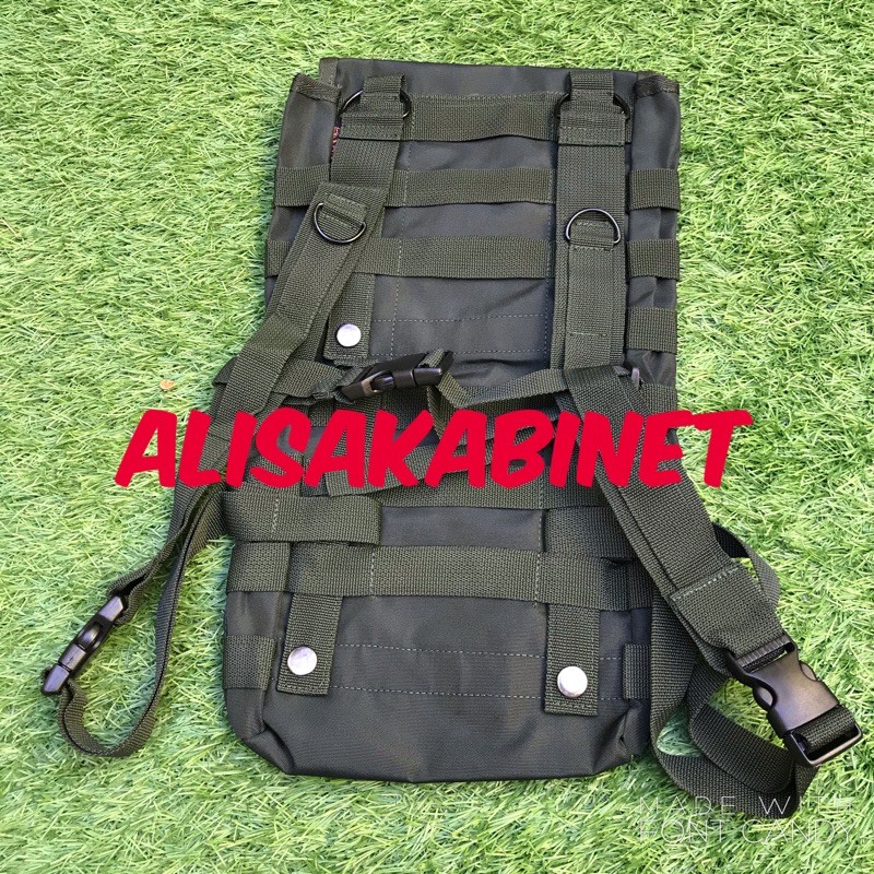 Tas Suspender Marinir Waterbag Hijau TNI