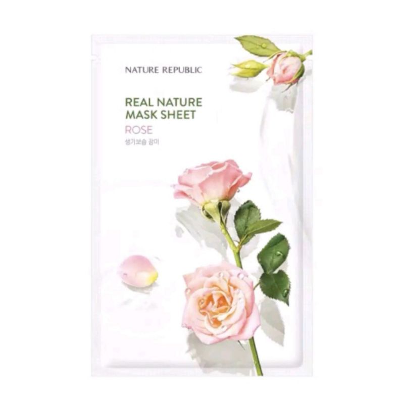 masker wajah Nature Republlic Real Nature Mask Sheet /Masker wajah -Muka Lembaran