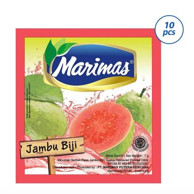 

Marimas Rasa Jambu Biji 7 g/ 10 s