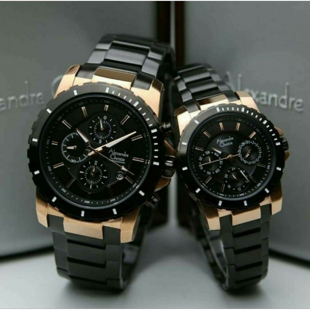 Alexandre Christie Ac 6141 Jam Tangan Rante  Original