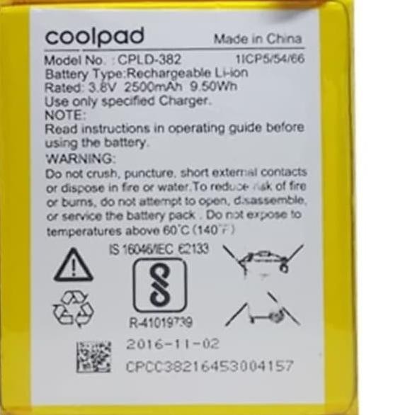 

»DAPATKAN SEGERA!! Battery Coolpad E503 - Fancy 3 *n.