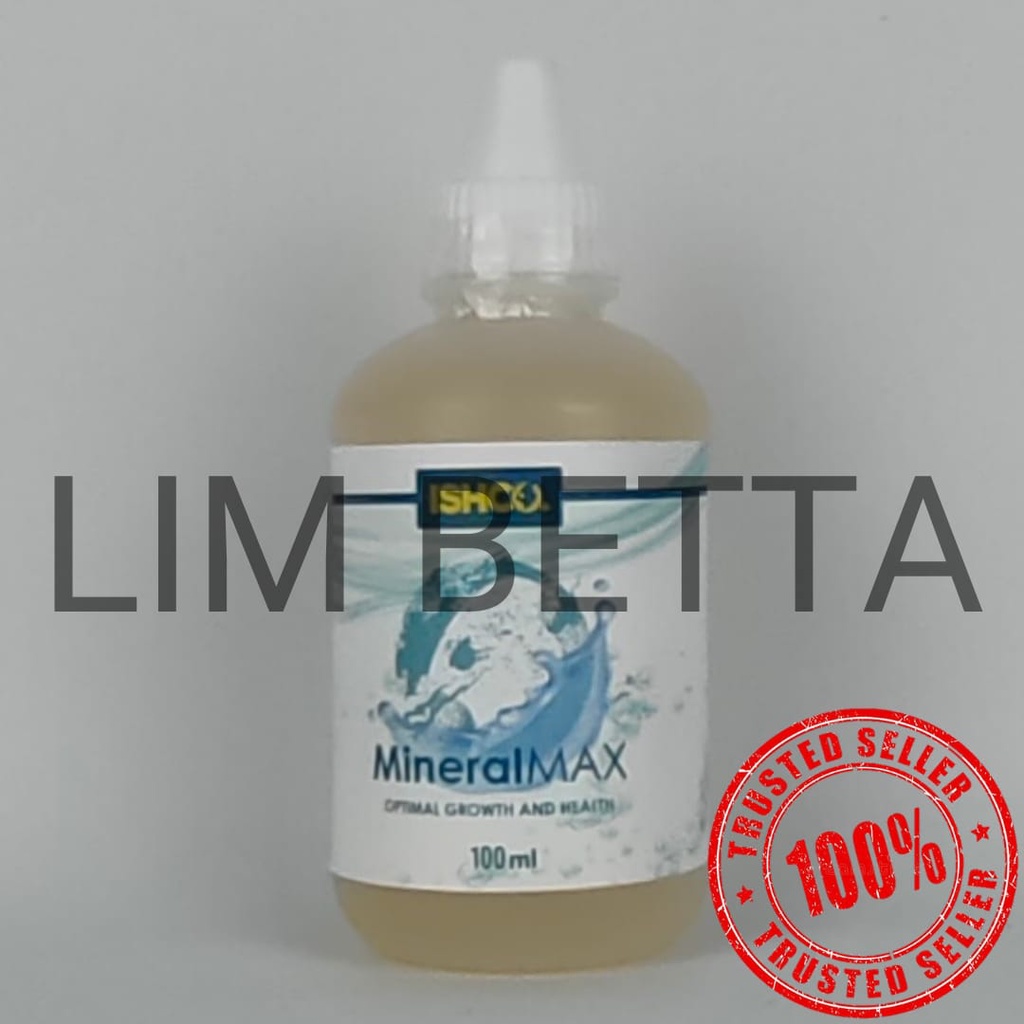 MINERAL MAX / MINERAL KALSIUM VITAMIN OBAT IKAN CUPANG DAN CHANNA