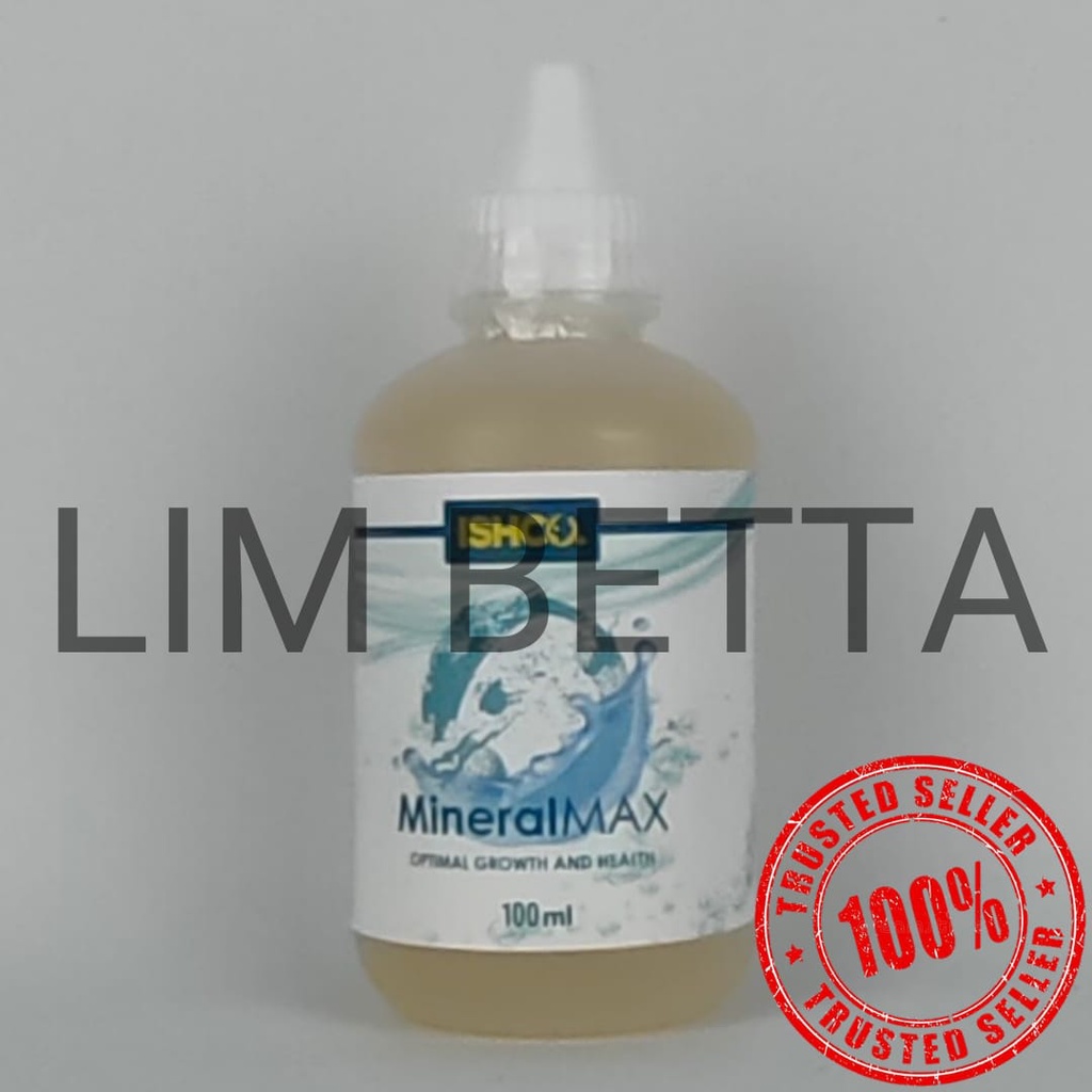 MINERAL MAX / MINERAL KALSIUM VITAMIN OBAT IKAN CUPANG DAN CHANNA