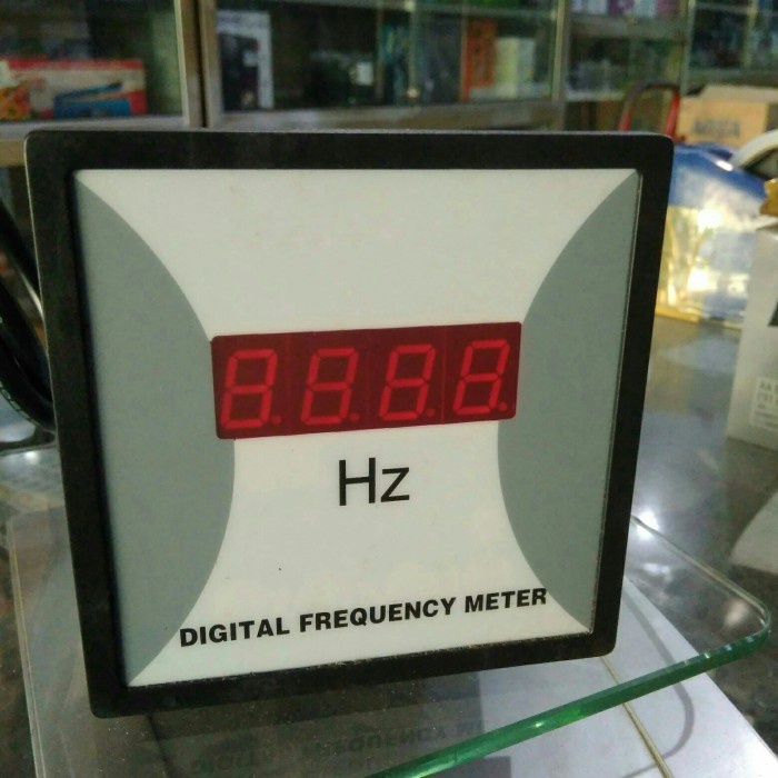 Hz Frekuensi Frequency Meter Powell Digital DP-F96