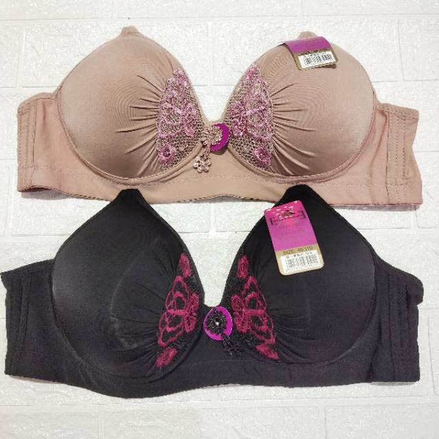 Bra Cup Jumbo/Bra Jumbo Busa Tipis Kait 3/Bra Import Jumbo Cup D Size 42-48
