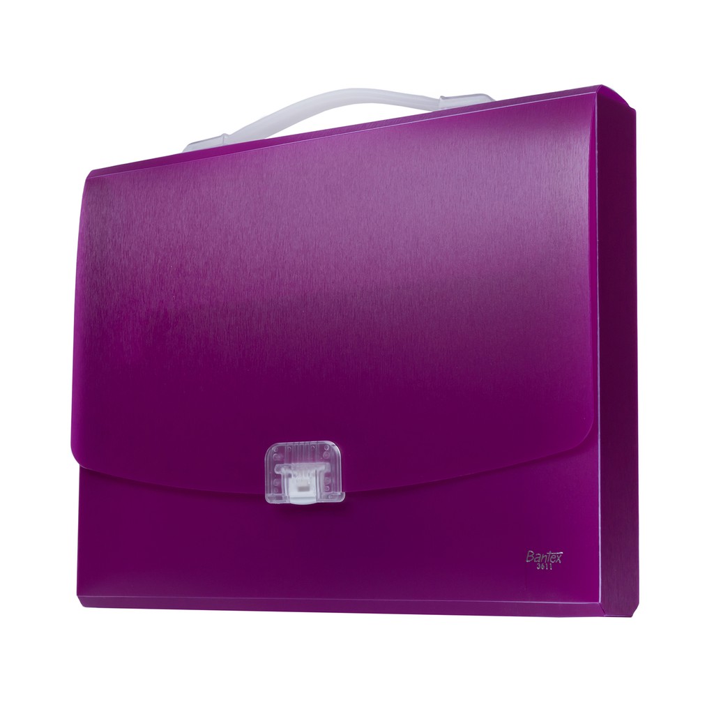 

Bantex Portable Case With Handle Folio Lilac 3611 21