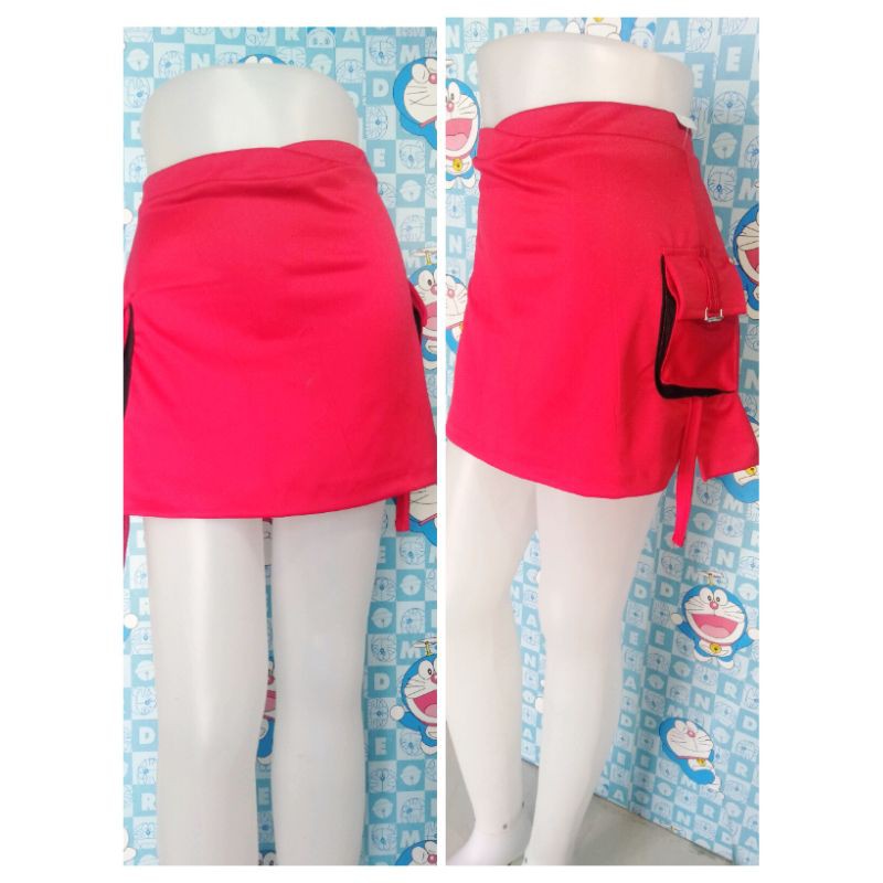 rok senam mini kantong