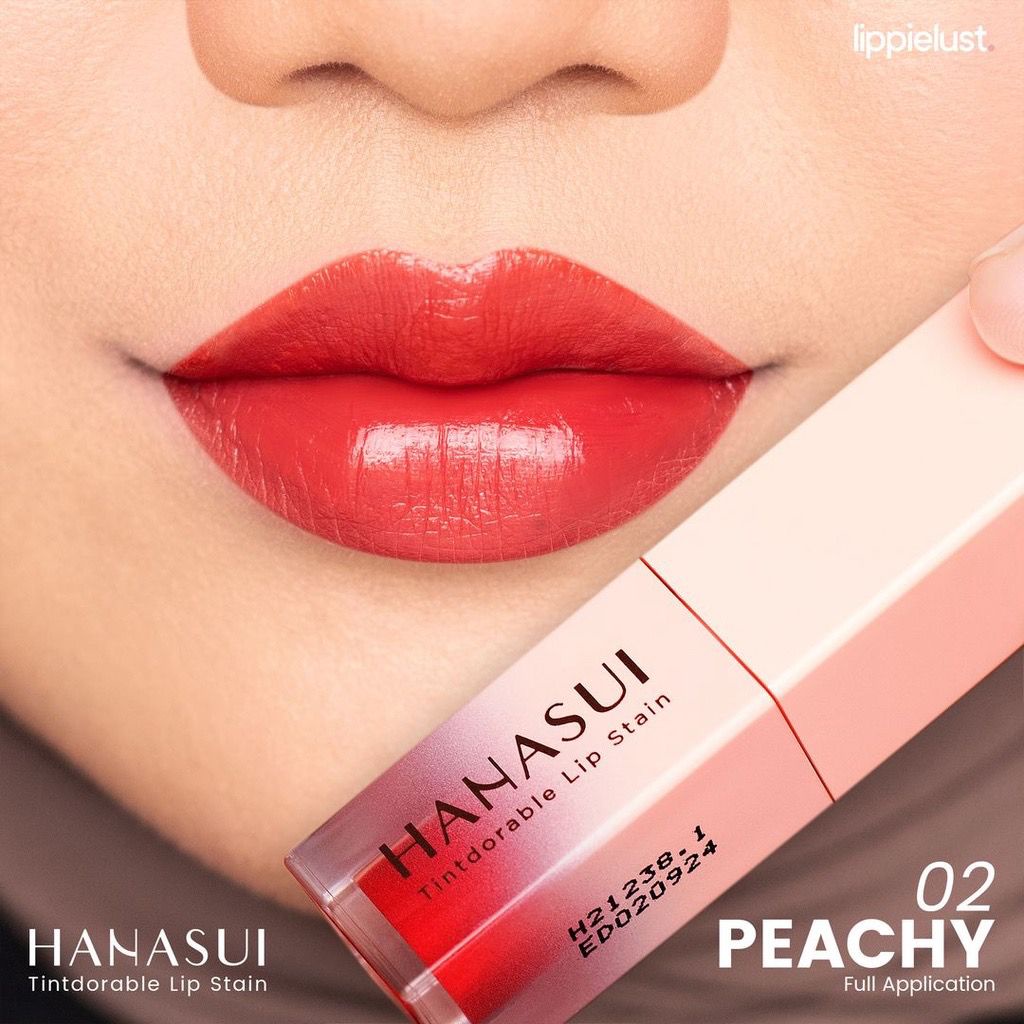 Hanasui Mattedorable Lip Cream | Matte Dorable LipCream Lipstick Cair Mate Hanasui | BOBA EDITION-02 Peachy