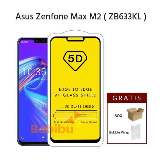 TAMPERED GLASS TG ANTI GORES ASUS ZENFONE MAX M2 ZB633KL