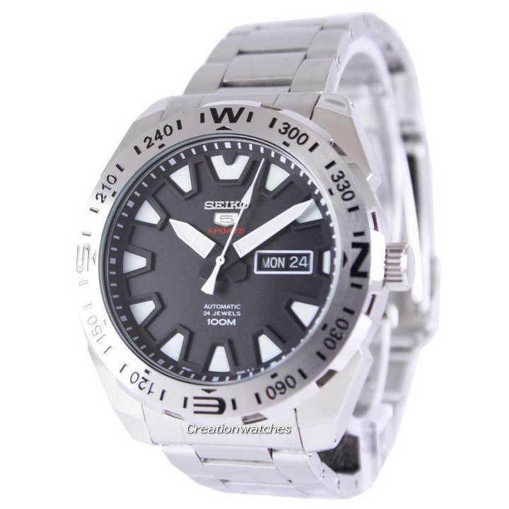 Seiko Mens SRP739K1 Automatic Black Dial Bold Lumee | Jam Pria SRP739