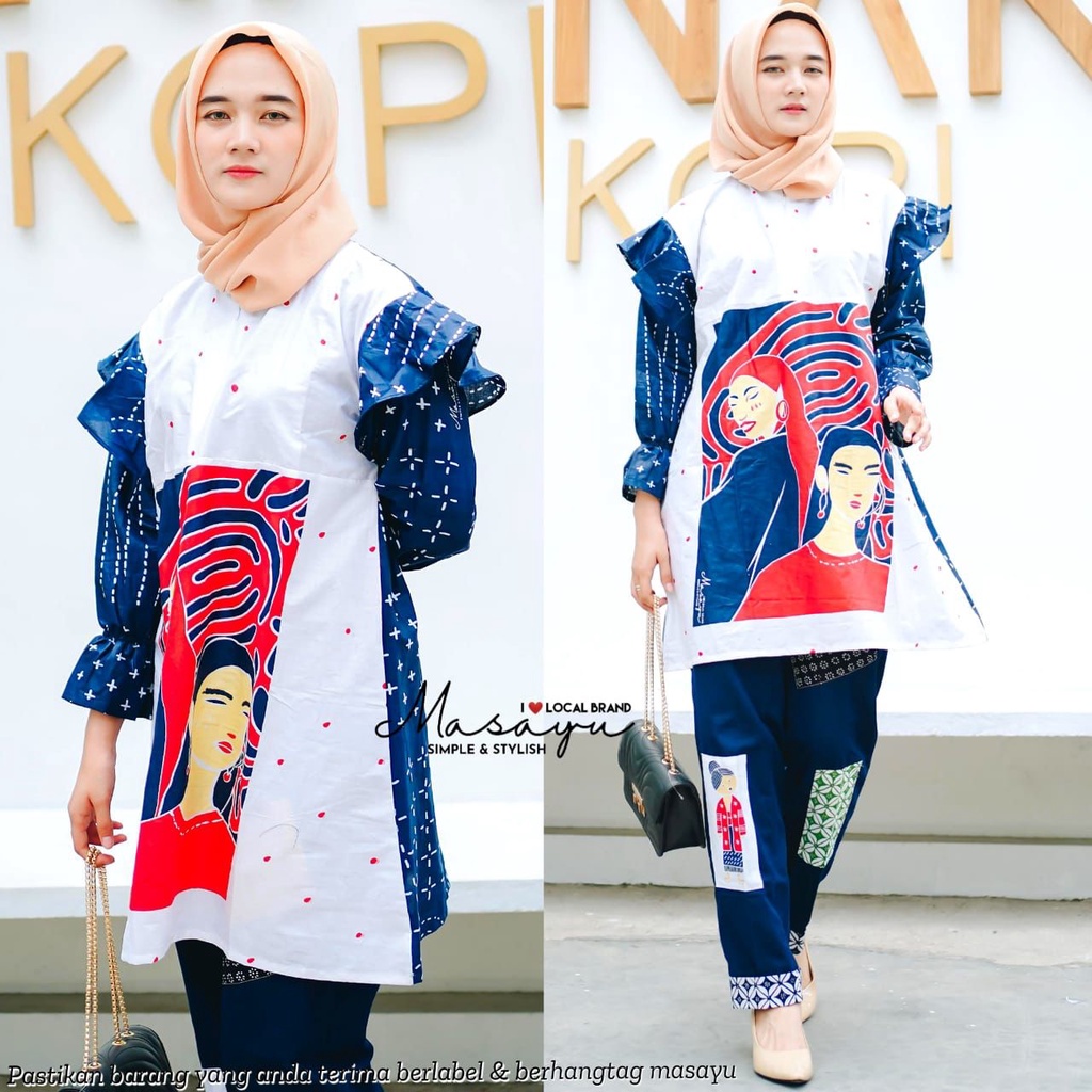 Tunik hijab dan sista ori by masayu