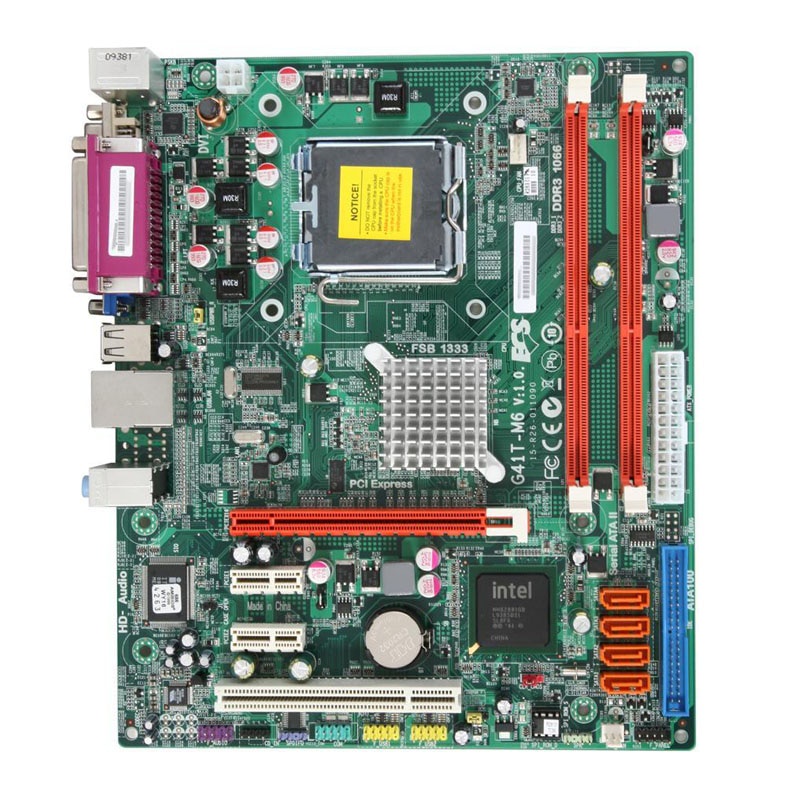 PREORDER Motherboard DDR3 Motherboard LGA 775 For ECS G41T-M6 Intel G41 Micro ATX SATA2 USB2.0 DVI P
