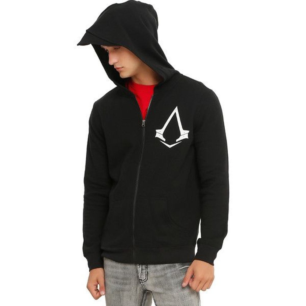 Jaket Zipper Hoodie Sweater Distro Assasin Creed 1