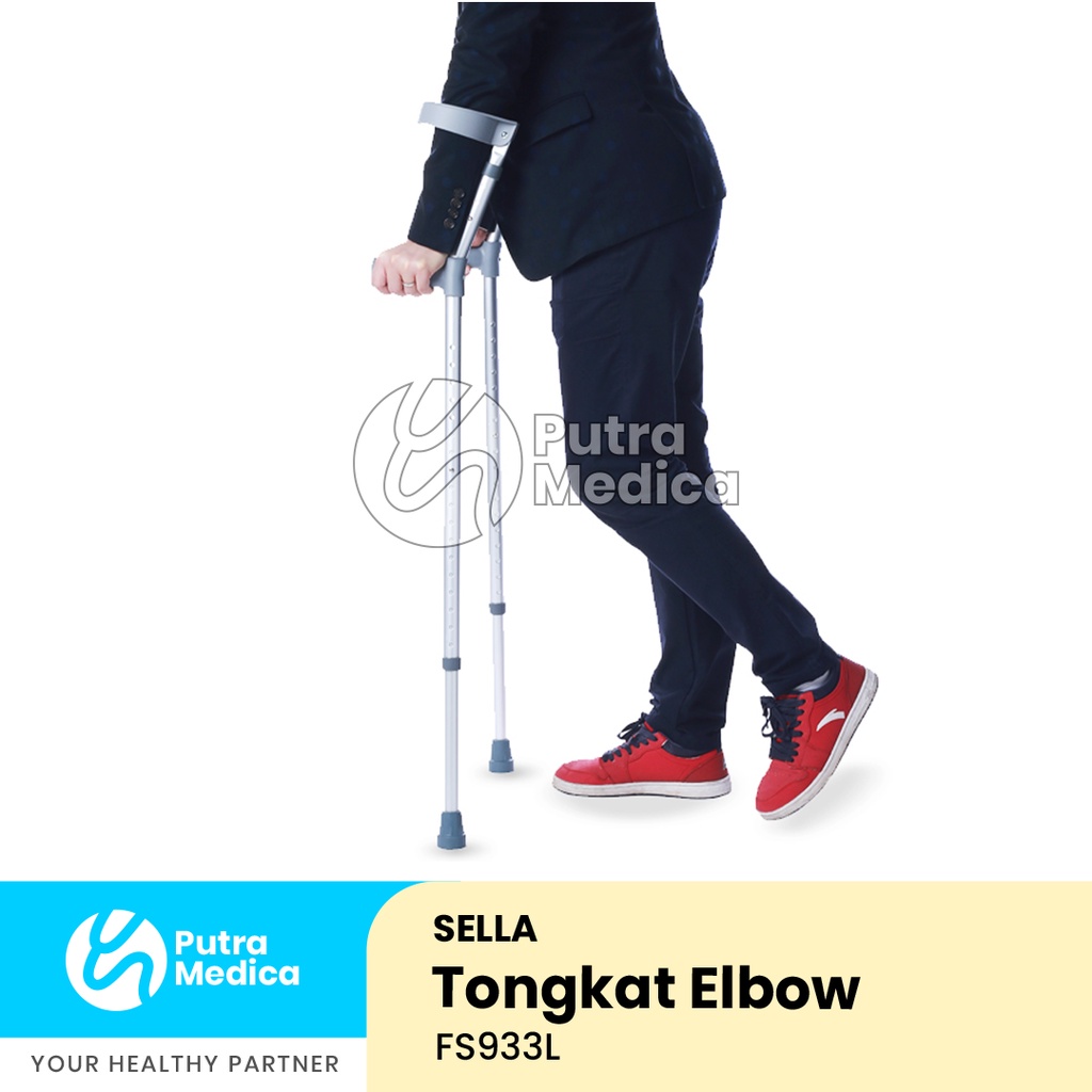 Sella Tongkat Elbow FS933L / Tongkat Siku / Alat Bantu Jalan