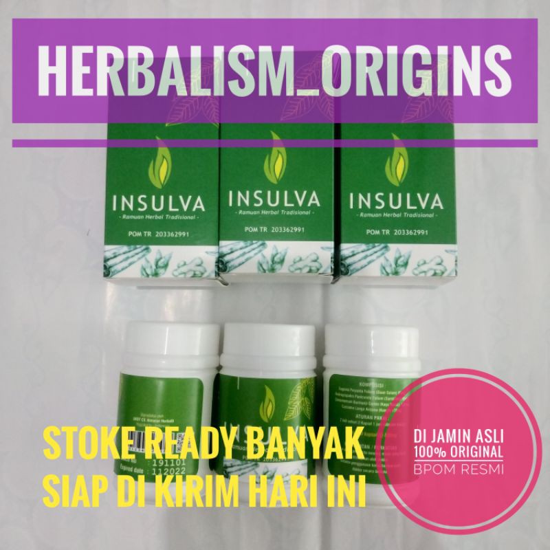 OBAT DIABETES INSULVA ASLI SUDAH BPOM INSULVA OBAT HIPERTENSI DARAH TINGGI INSULVA ORIGINAL COD