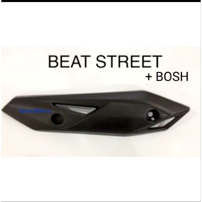 Cover Pelindung Tutup Knalpot Beat Street Tameng muffler knalpot Honda Beat fi street