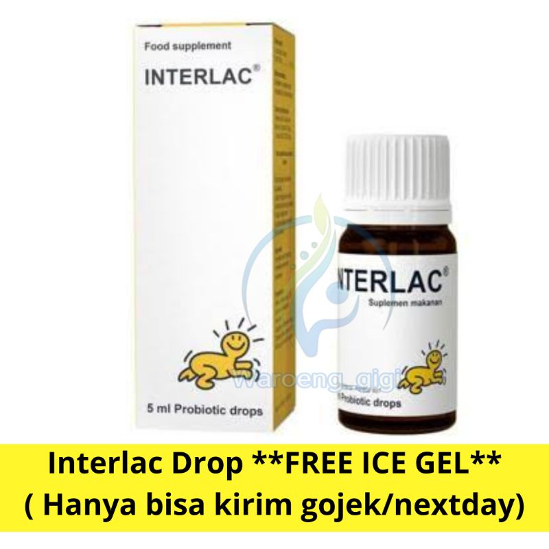 ( ED 2024 ) Interlac Probiotik Drop Probiotic Anak