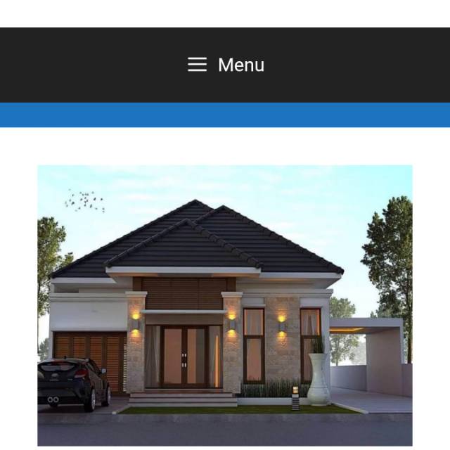 Desain rumah minimalis modern | Shopee Indonesia