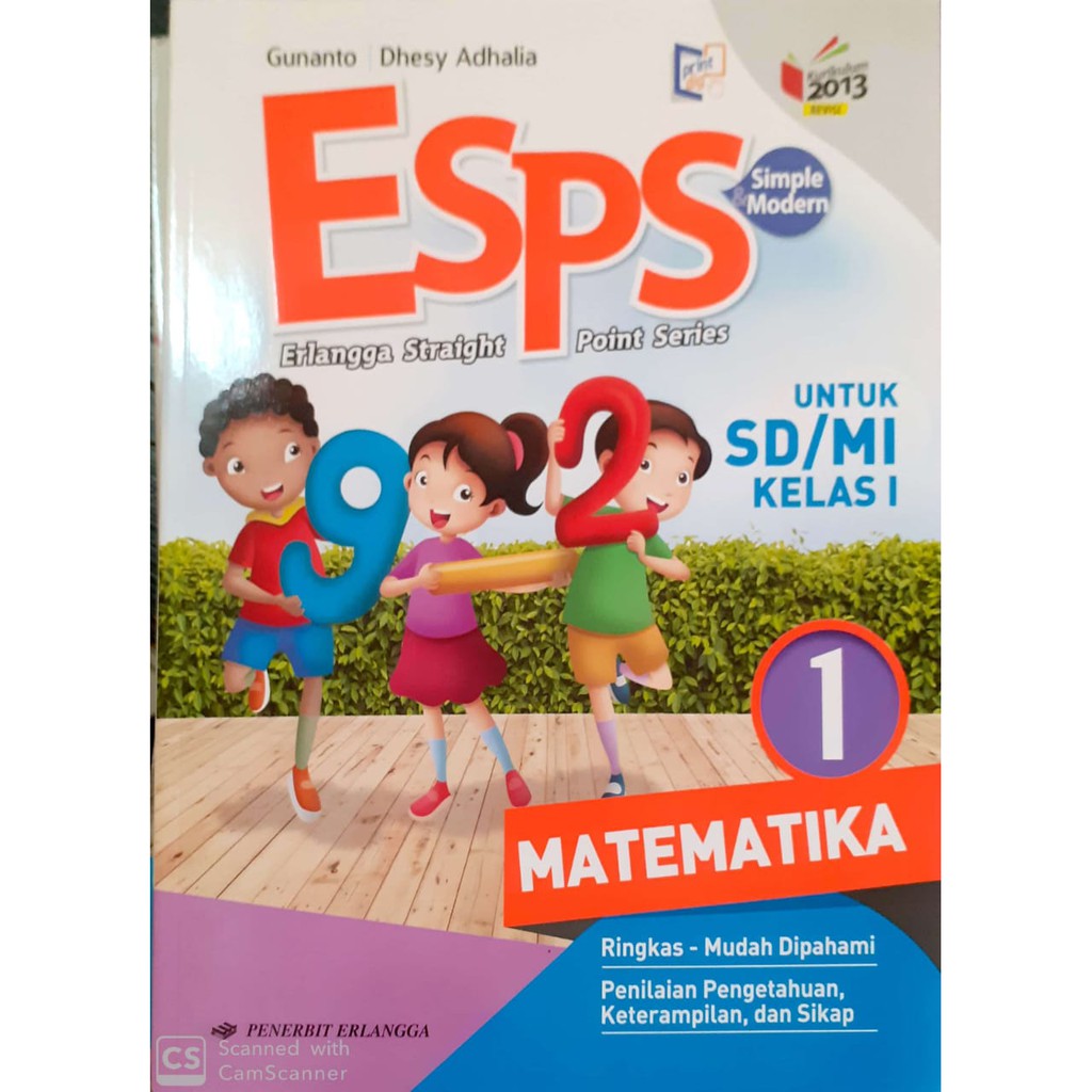 Buku Esps Matematika Sd Mi Kelas 1 Shopee Indonesia