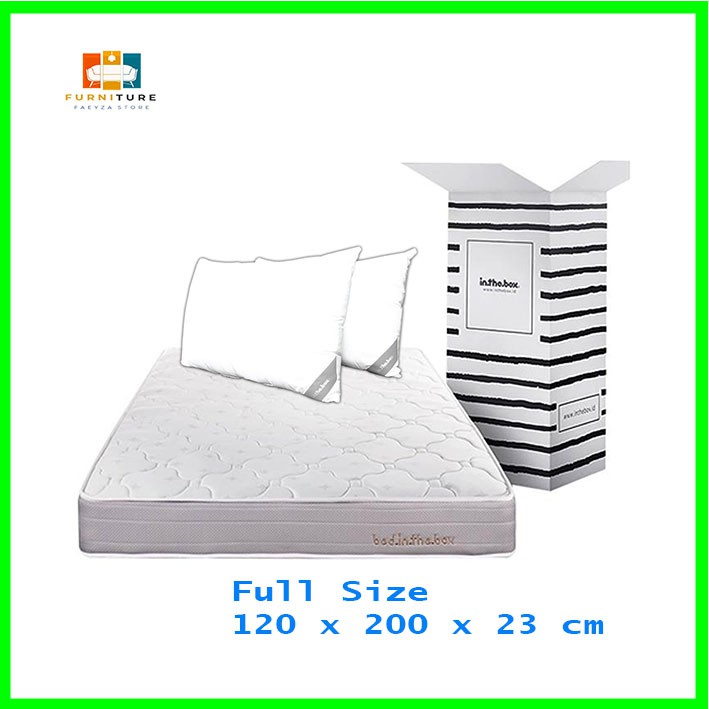 KASUR SPRING BED INTHEBOX UK 120 X 200 X 23 CM