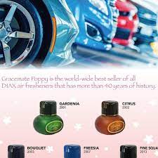 Diax Grace Mate Poppy Freesia Liquid Car Air Freshener, 150 milliliters car fresheners FREESIA