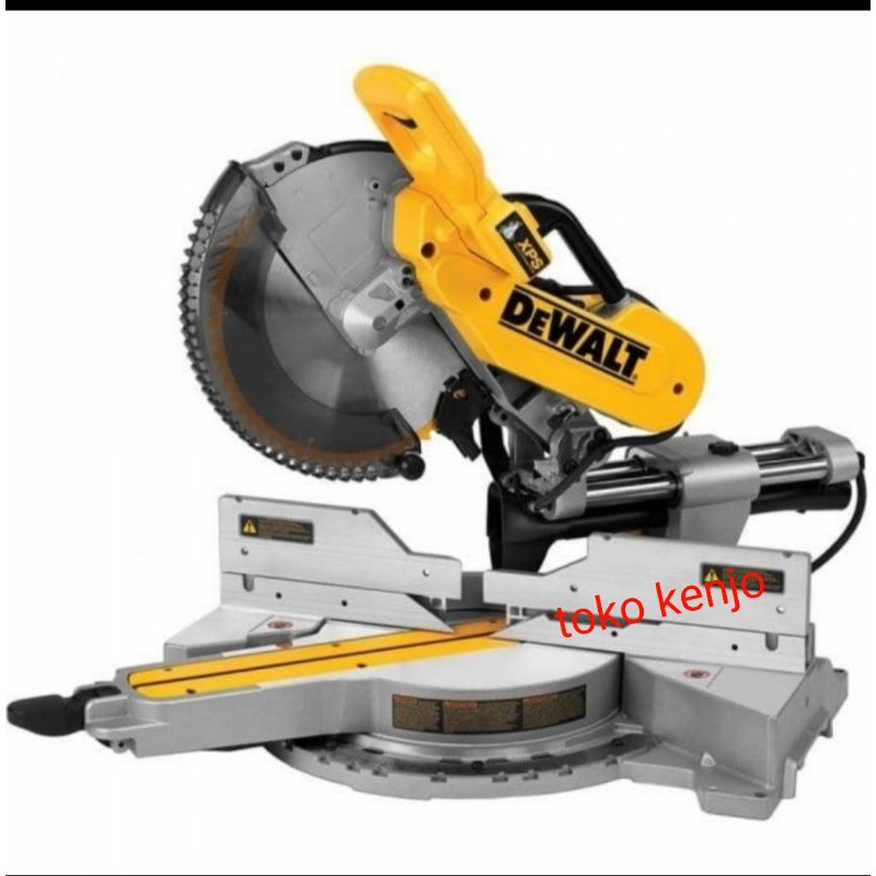 miter saw dewalt dws780 sliding
