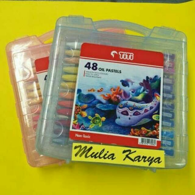 

Crayon Krayon Titi 48 Warna Oil Pastel