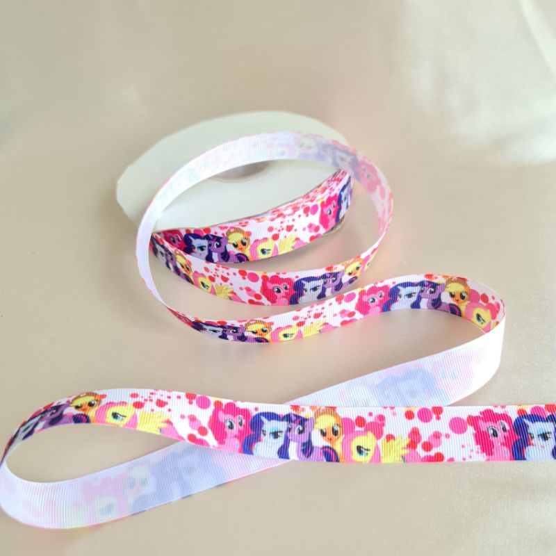 

pita grosgrain cartoon kids hadiah souvenir bouquet pesta balon craft dekorasi