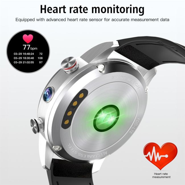 New LEMFO LEF3 Smart Watch Android 7.1 GPS Smartwatch Men LTE 4G Smart Watch Phone Heart Rate 1GB +