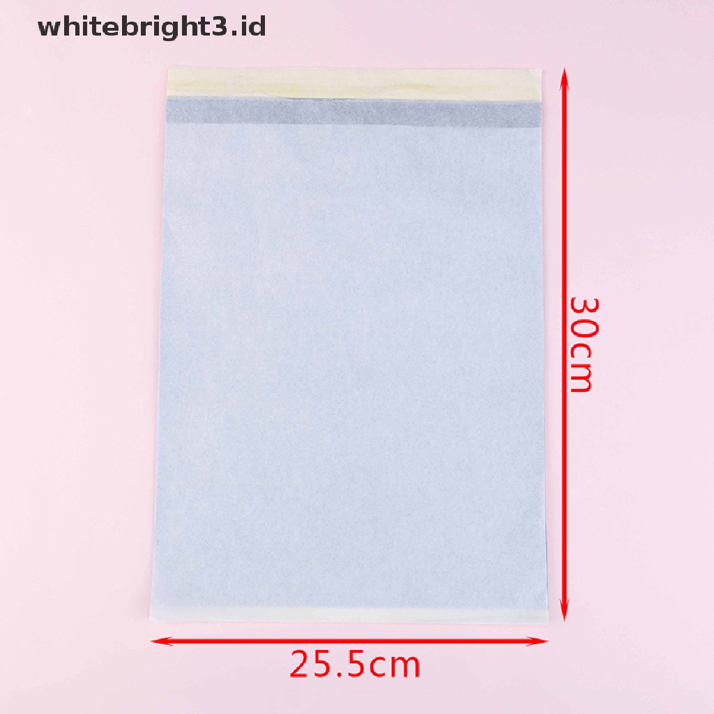 (whitebright3.id) 2pcs / Set Kertas Karbon Transfer Tato Ukuran A4