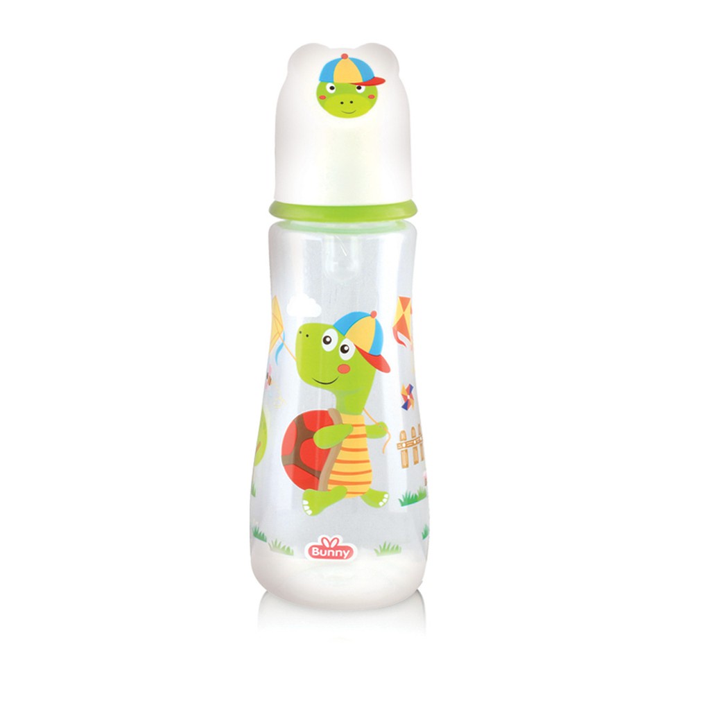 Botol Susu Bayi - Bunny Gigl Bottle Botol Susu With Printed Hood 250 ML